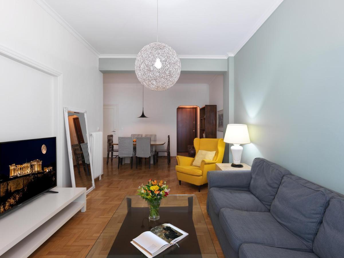 Spacious City Center Apartment Athen Exterior foto